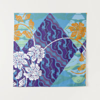 indonesische Batik-Motive mit sehr markantem Plan
