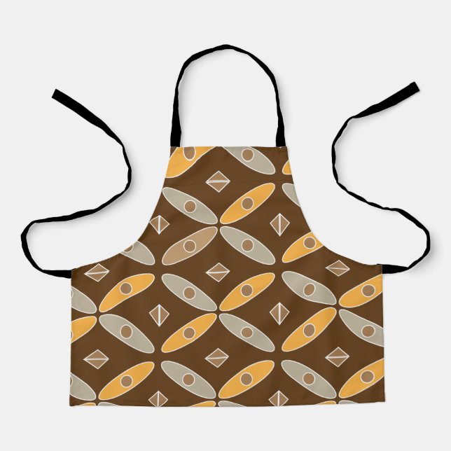 indonesische Batik-Muster-Schürze Schürze (Vorderseite)