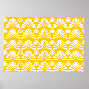 indonesische Batik typisches Design, Kombination v Poster