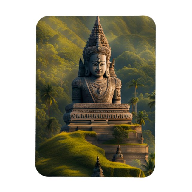 Indonesische Buddha Magnet (Vertikal)