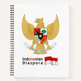 Indonesische Diaspora Notizbuch