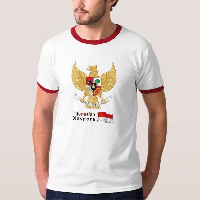 Indonesische Diaspora T-Shirt (Vorderseite)