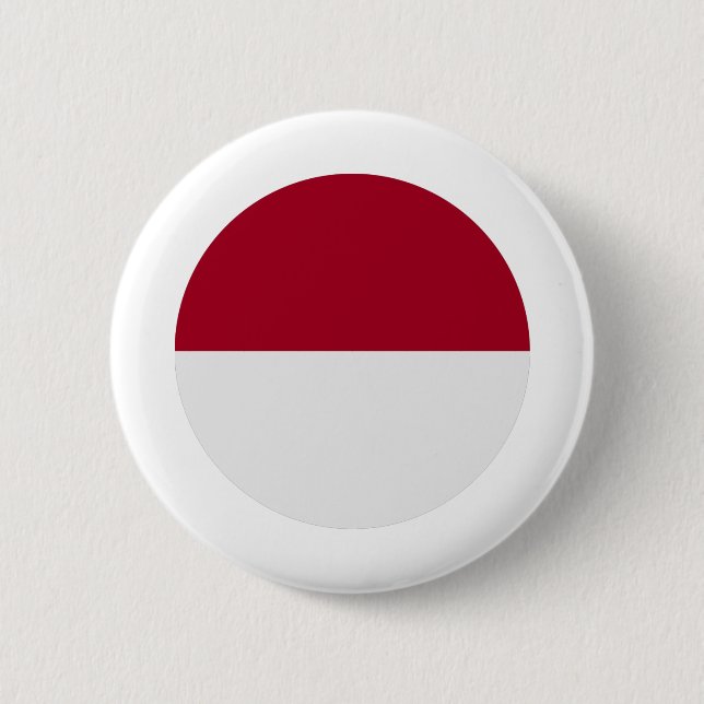 Indonesische Flagge Button (Vorderseite)