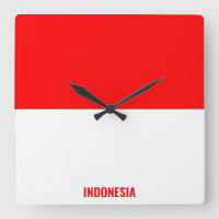 Indonesische Flagge Dazzling Patriotic