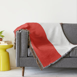 Indonesische Flagge Decke