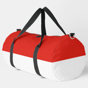 Indonesische Flagge Duffle Bag