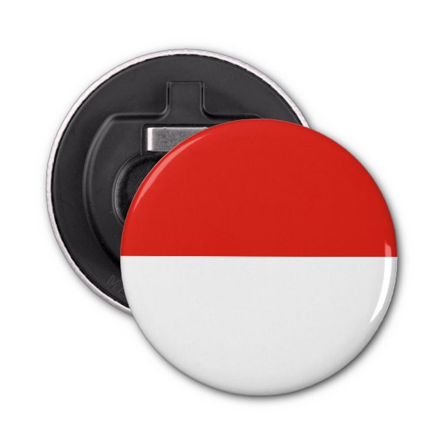 Indonesische Flagge Flaschenöffner (Vorderseite)