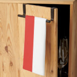 Indonesische Flagge Geschirrtuch<br><div class="desc">Ein ideales Geschenk für alle,  die Patrioten ihres Landes sind!</div>