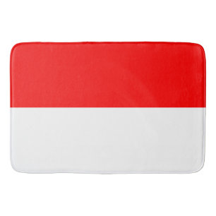 Indonesische Flagge (Indonesien) Badematte
