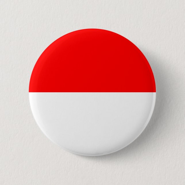Indonesische Flagge (Indonesien) Button (Vorderseite)