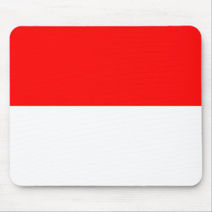 Indonesische Flagge (Indonesien) Mousepad