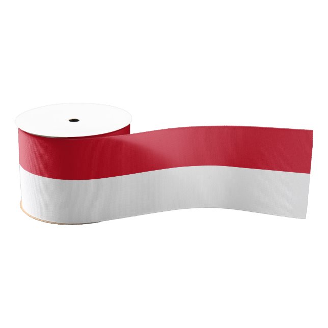 Indonesische Flagge - Indonesien - Reise, Urlaub/S Ripsband (Spule)