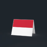 Indonesische Flagge Karte<br><div class="desc">Anpassbare World Flag Produkte - Bitte fühlen Sie sich frei,  Ihren eigenen Text hinzuzufügen.</div>