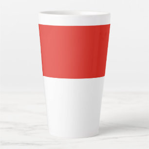 Indonesische Flagge Milchtasse
