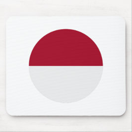 Indonesische Flagge Mousepad