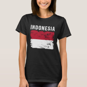 Indonesische Flagge Not Männer Frauen Kinder Indon T-Shirt