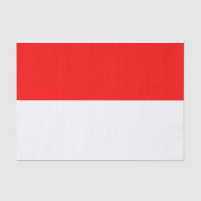 Indonesische Flagge Seidenpapier (Vorderseite)