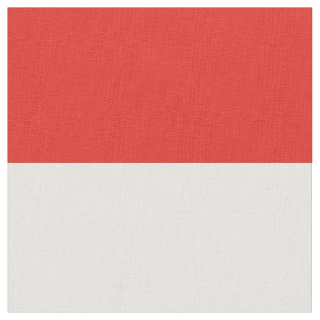 Indonesische Flagge Stoff (Nahaufnahme)