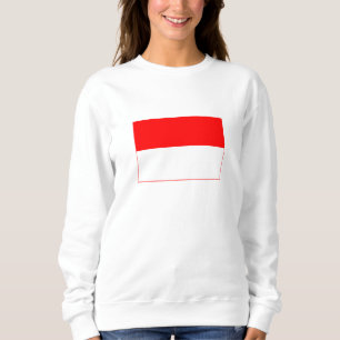 Indonesische Flagge Sweatshirt