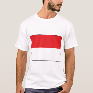 Indonesische Flagge T-Shirt