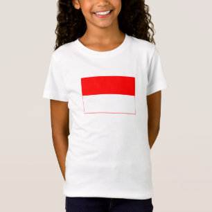 Indonesische Flagge T-Shirt