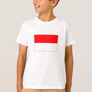 Indonesische Flagge T-Shirt