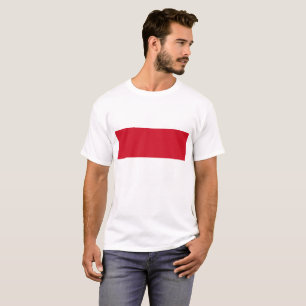 Indonesische Flagge T-Shirt