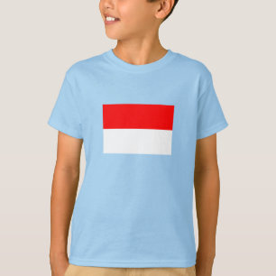 Indonesische Flagge T-Shirt