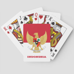 Indonesische Flaggenspiele, Indonesien Spielkarten