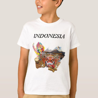 Indonesische Java Dance & süße Tier T - Shirt Kids