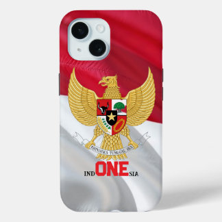Indonesische Pride iPhone 15 Fall Case-Mate iPhone Hülle