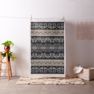 Indonesische Stammes- Ikat TextilWeavings Stoff