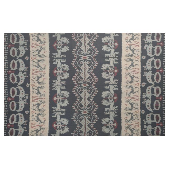 Indonesische Stammes- Ikat TextilWeavings Stoff (Yard (91,4 cm))