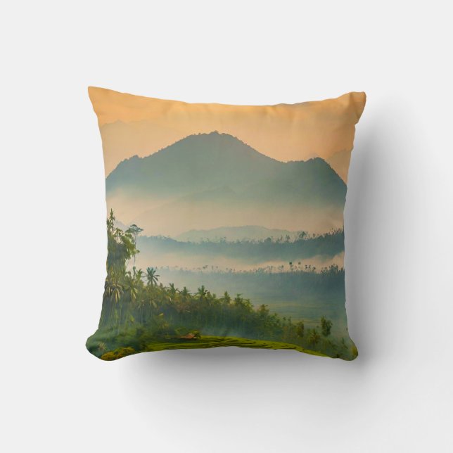 Indonesische Sunset Kissen (Vorderseite)