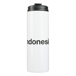 Indonesischer Hashtag Thermosbecher