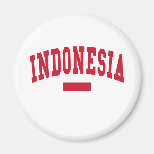 Indonesischer Stil Magnet (Vorne)