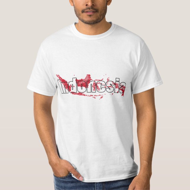 Indonesischer T - Shirt (Vorderseite)