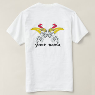  indonesischer T - Shirt für Design-Motive der Kal