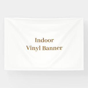 Indoor 1,2 m x 1,8 m Vinylbanner Banner
