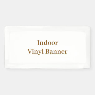 Indoor 1' x 2' Vinyl-Banner Banner