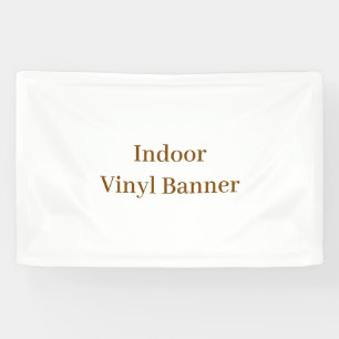 Indoor 2,5' x 4' Vinylbanner Banner