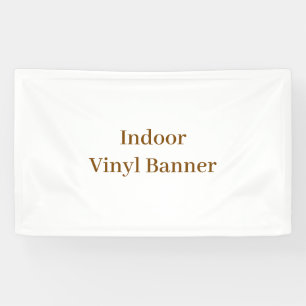 Indoor 3' x 5' Vinyl-Banner Banner