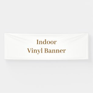 Indoor 76 x 244 cm Vinylbanner Banner