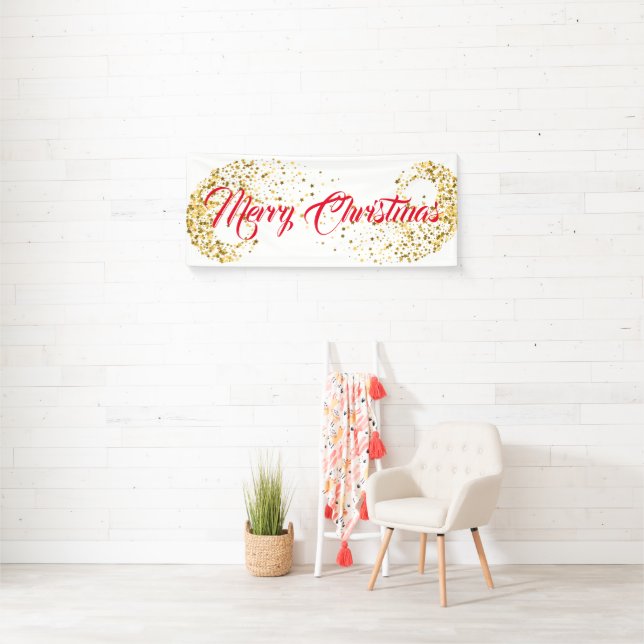 Indoor Banner frohe Weihnachten (Insitu)