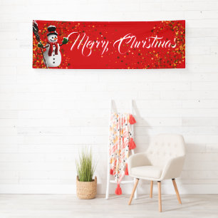 Indoor Banner frohe Weihnachten
