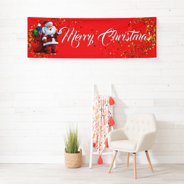 Indoor Banner frohe Weihnachten (Insitu)