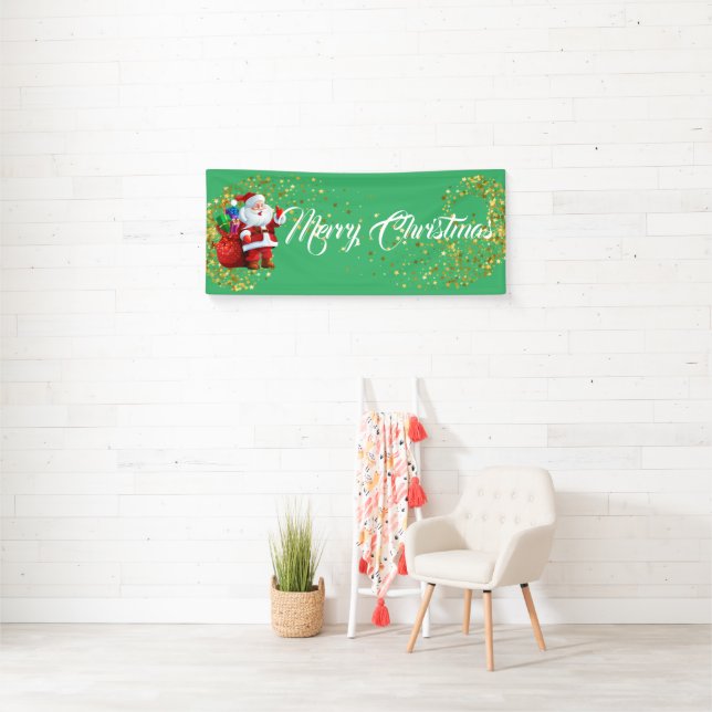 Indoor Banner frohe Weihnachten (Insitu)
