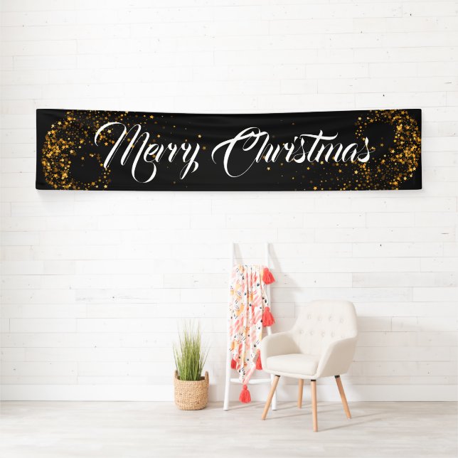 Indoor Banner frohe Weihnachten (Insitu)