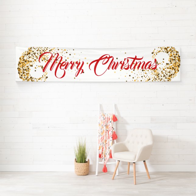 Indoor Banner frohe Weihnachten (Insitu)