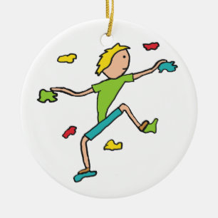 Indoor Climbing Keramik Ornament